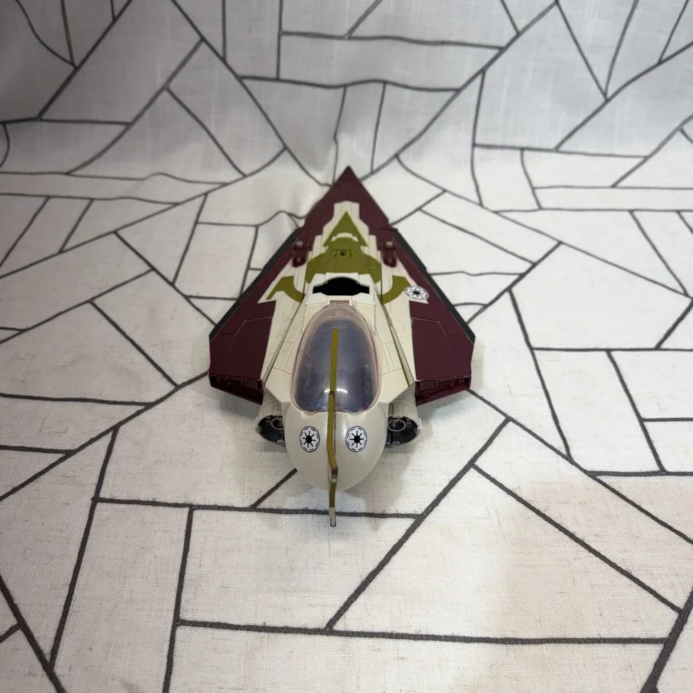 Star Wars‎ jedi Starfighter OS Maroon Incomplete Parts Repair